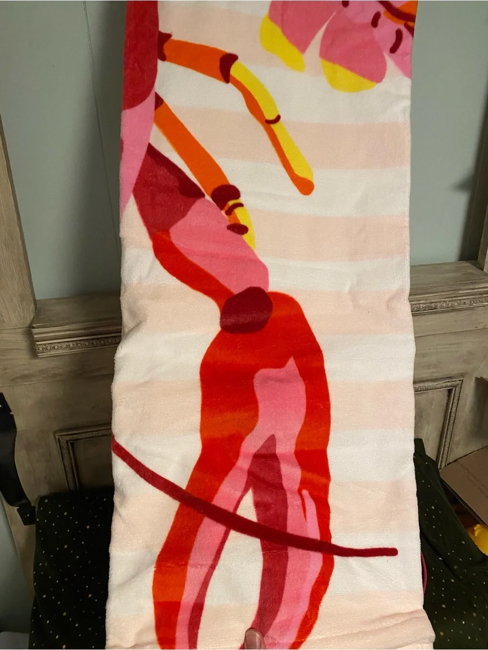 NWT Betsy Johnson Beach Towel LOBSTERS